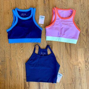 Bundle of 3 NEW Wilo Sports Bras